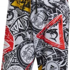 Adidas Badge up Tech Cassic Length Shorts Men, noir/blanc