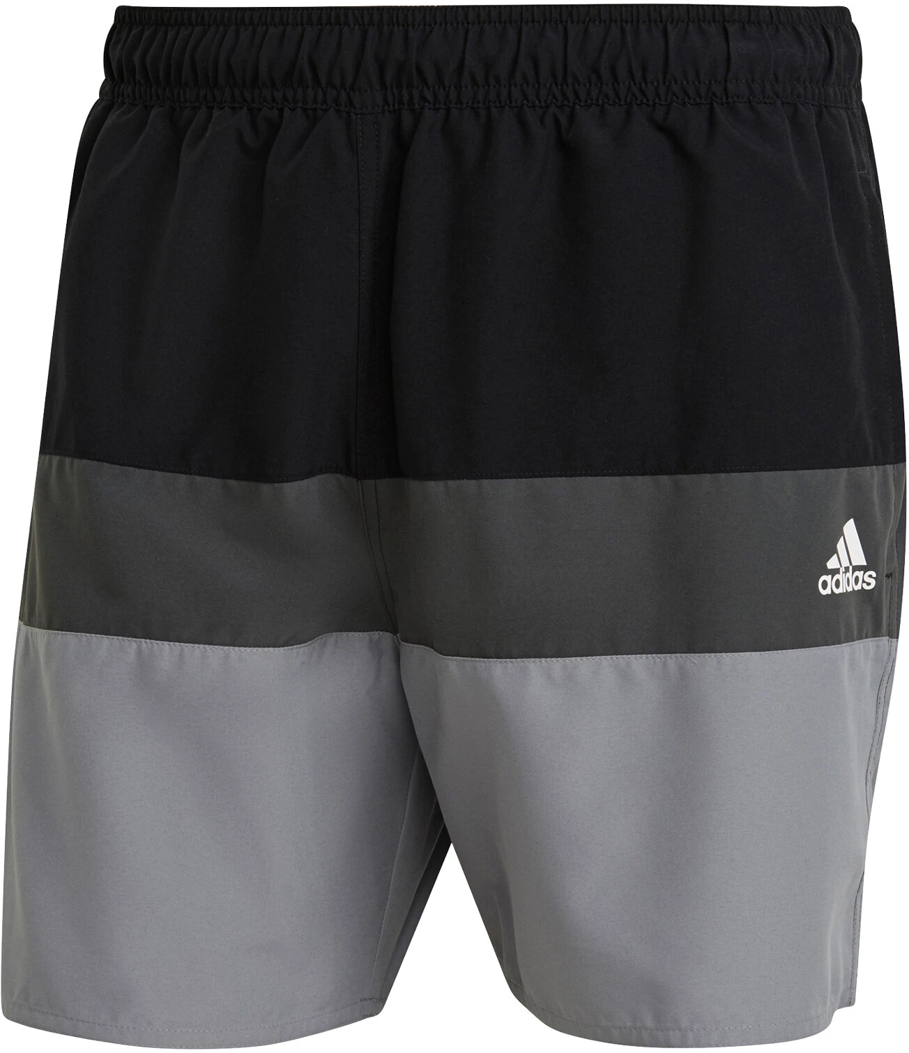 Adidas Block CLX Short Length Shorts Men, noir/gris 3 Adidas Block CLX Short Length Shorts Men, noir/gris