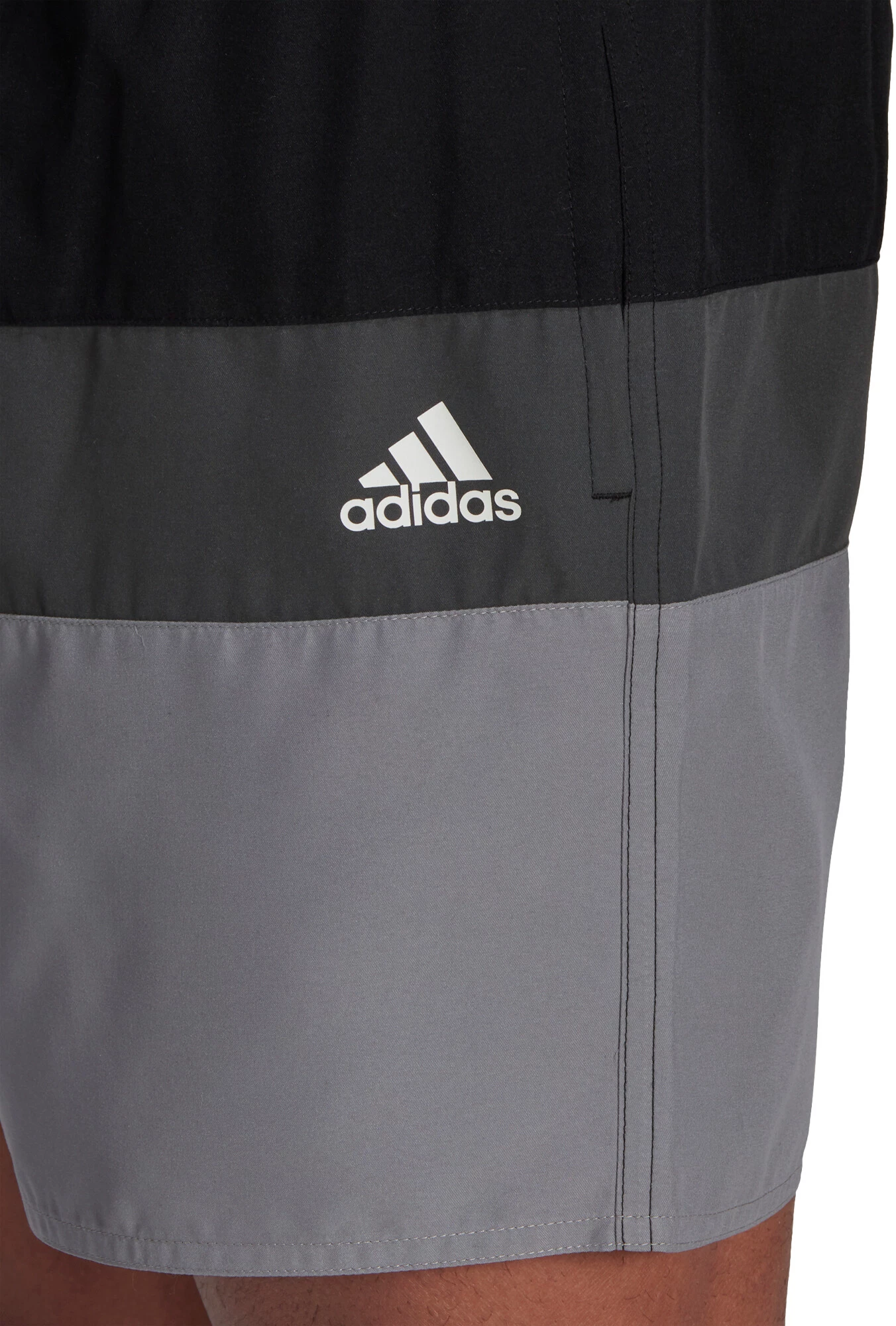 Adidas Block CLX Short Length Shorts Men, noir/gris 5 Adidas Block CLX Short Length Shorts Men, noir/gris - Image 3