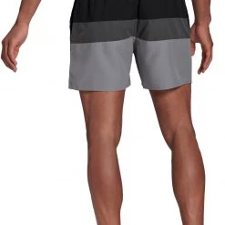 Adidas Block CLX Short Length Shorts Men, noir/gris 13 Adidas Block CLX Short Length Shorts Men, noir/gris -Pantalons Homme Soldes adidas block clx short length shorts men black grey three 6