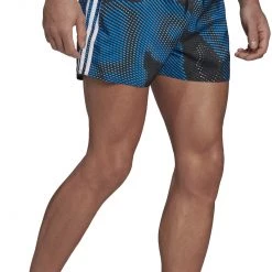 Adidas Melbourne CLX Shorts Men, bleu/noir -Pantalons Homme Soldes adidas melbourne clx shorts men blue rush white 4