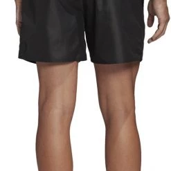 Adidas Solid CLX SH SL Short Homme, noir -Pantalons Homme Soldes adidas solid clx sh sl shorts men black 3