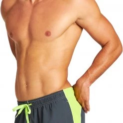 Arena Fundamentals Bicolor Boxer Men, noir/turquoise -Pantalons Homme Soldes arena fundamentals bicolor boxer men asphalt soft green 6 1