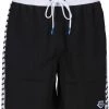 Arena Icons Team Stripe Bermudas Men, noir -Pantalons Homme Soldes arena icons team stripe bermudas men black white 1 1