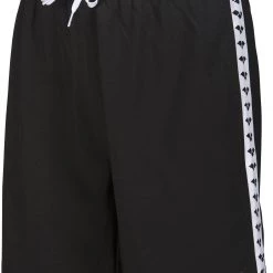 Arena Team Stripe Bermudas Men, blanc/noir 10 Arena Team Stripe Bermudas Men, blanc/noir -Pantalons Homme Soldes arena team stripe bermudas men black white black 3