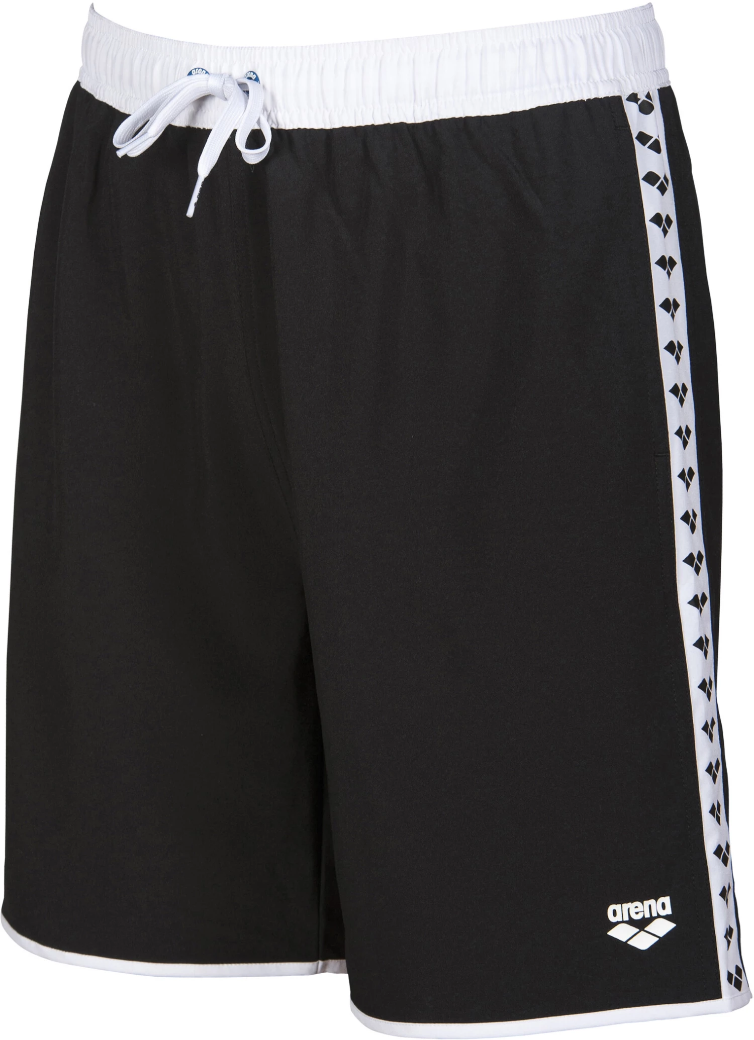 Arena Team Stripe Bermudas Men, blanc/noir 5 Arena Team Stripe Bermudas Men, blanc/noir - Image 3