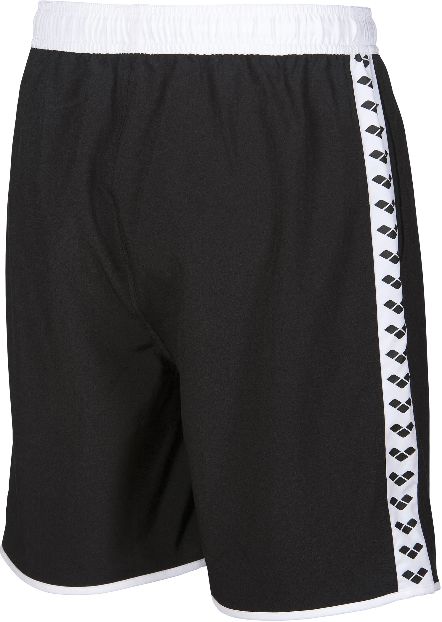 Arena Team Stripe Bermudas Men, blanc/noir 6 Arena Team Stripe Bermudas Men, blanc/noir - Image 4