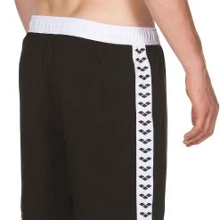 Arena Team Stripe Bermudas Men, blanc/noir 13 Arena Team Stripe Bermudas Men, blanc/noir -Pantalons Homme Soldes arena team stripe bermudas men black white black 6