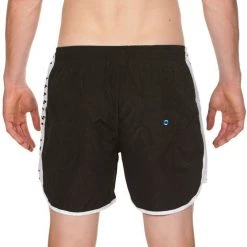 Arena Team Stripe Short de bain Homme, noir/blanc 9 Arena Team Stripe Short de bain Homme, noir/blanc -Pantalons Homme Soldes arena team stripe boxer men black white black 4
