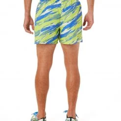 Asics Color Injection Short Homme, gris/vert 10 Asics Color Injection Short Homme, gris/vert -Pantalons Homme Soldes asics color injection shorts men hazard green 3