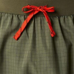 Asics Fujitrail Logo Shorts Men, olive -Pantalons Homme Soldes asics fujitrail logo shorts men mantle green 5