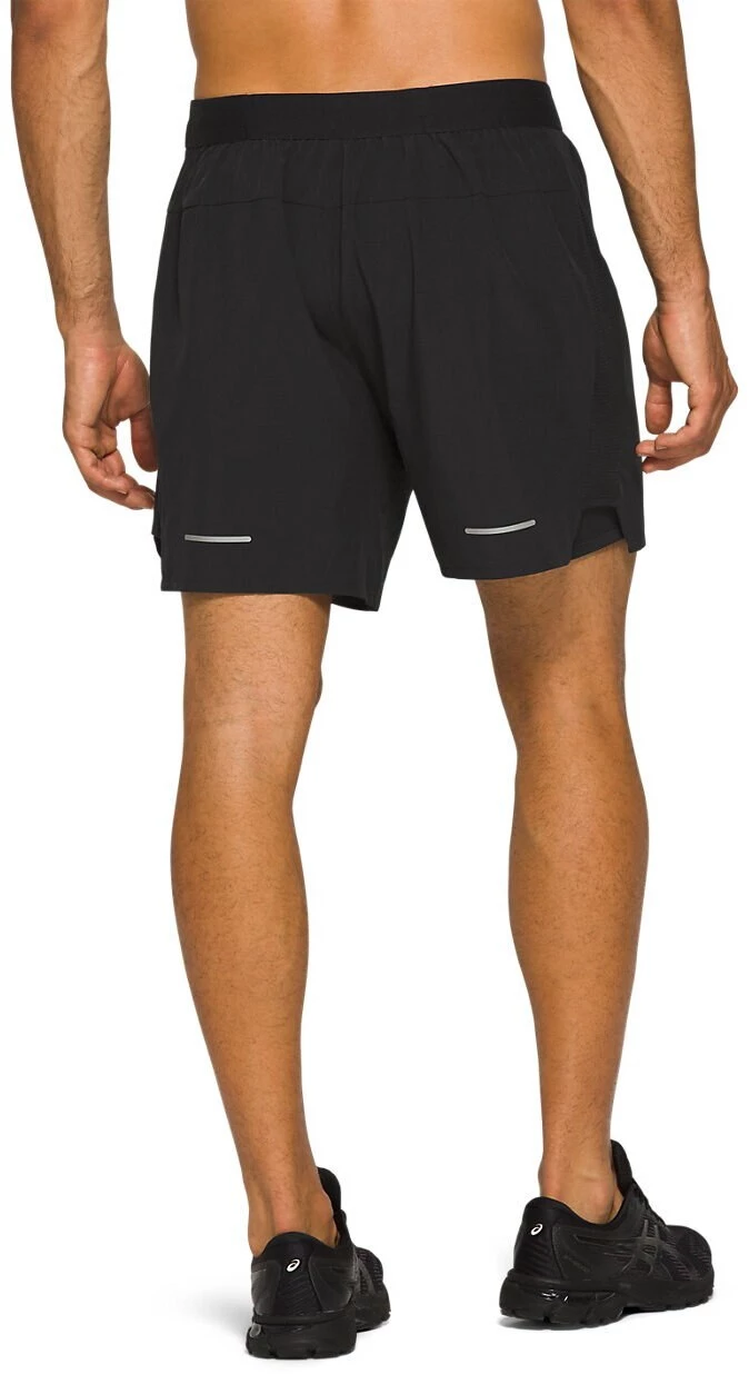 Asics Road Short 2-N-1 7" Homme, noir 4 Asics Road Short 2-N-1 7" Homme, noir - Image 2