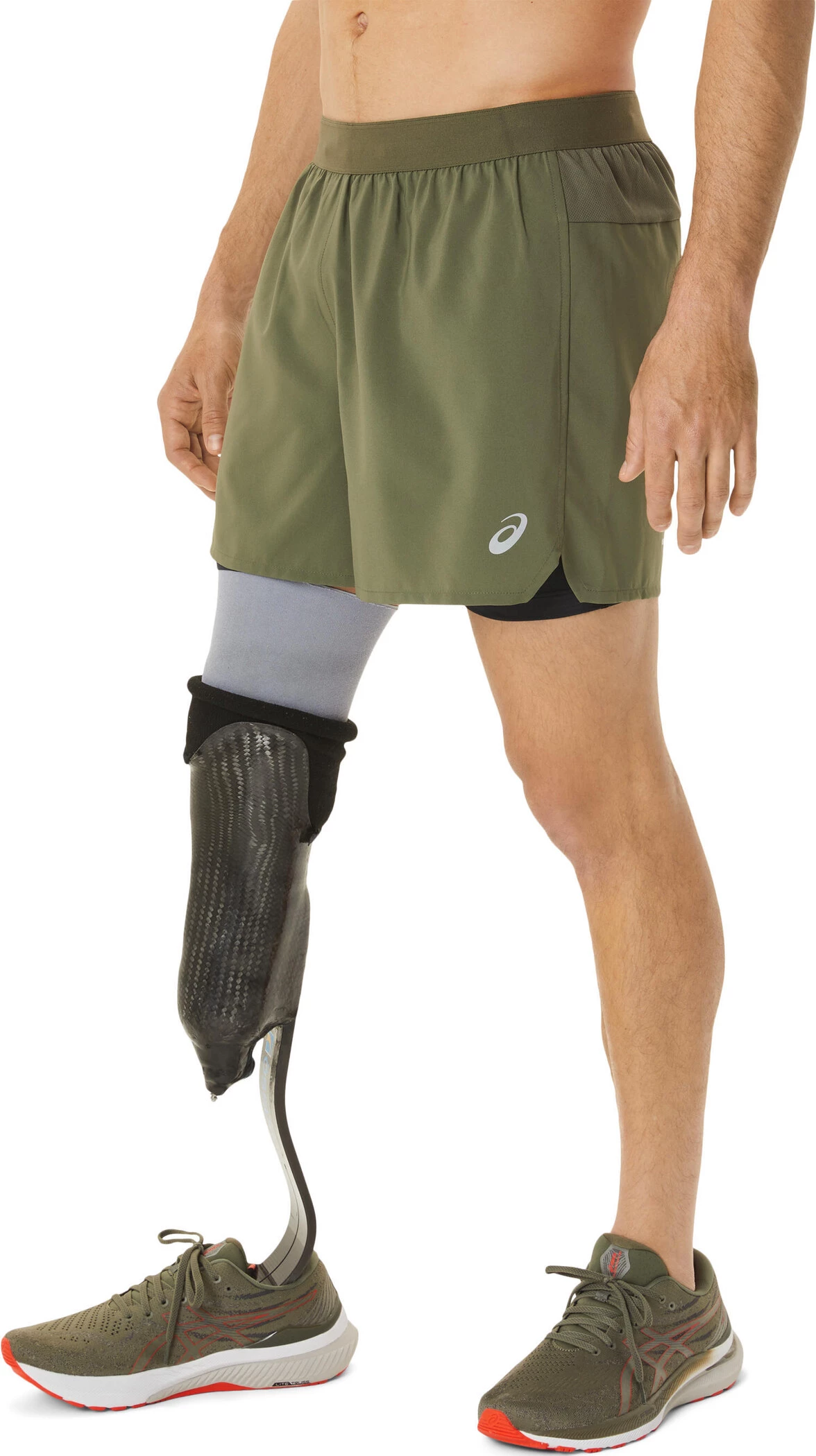 Asics Road 2in1 5" Shorts Men, noir 5 Asics Road 2in1 5" Shorts Men, noir - Image 3