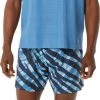 Asics Wild Camo 5" Shorts Men, noir/bleu 1 Asics Wild Camo 5" Shorts Men, noir/bleu -Pantalons Homme Soldes asics wild camo 5 shorts men azure performance black 1