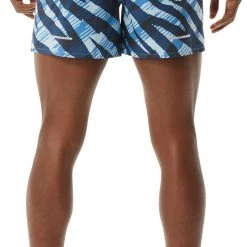 Asics Wild Camo 5" Shorts Men, noir/bleu -Pantalons Homme Soldes asics wild camo 5 shorts men azure performance black 3