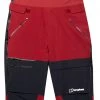 Berghaus MTN Arete Descend GTX Cuissard Long Homme, rouge/noir -Pantalons Homme Soldes berghaus mtn arete descend gtx bib pants men syrah jet black 1