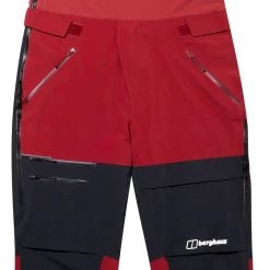 Berghaus MTN Arete Descend GTX Cuissard Long Homme, rouge/noir