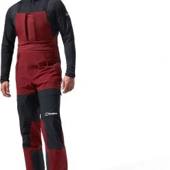 Berghaus MTN Arete Descend GTX Cuissard Long Homme, rouge/noir -Pantalons Homme Soldes berghaus mtn arete descend gtx bib pants men syrah jet black 5