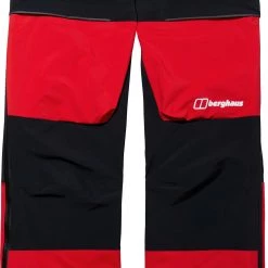 Berghaus MTN Guide GTX Pro Pantalon Homme, noir/rouge