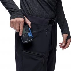 Black Diamond Dawn Patrol Hybrid Pantalon Homme, noir -Pantalons Homme Soldes black diamond dawn patrol hybrid pants men black 5