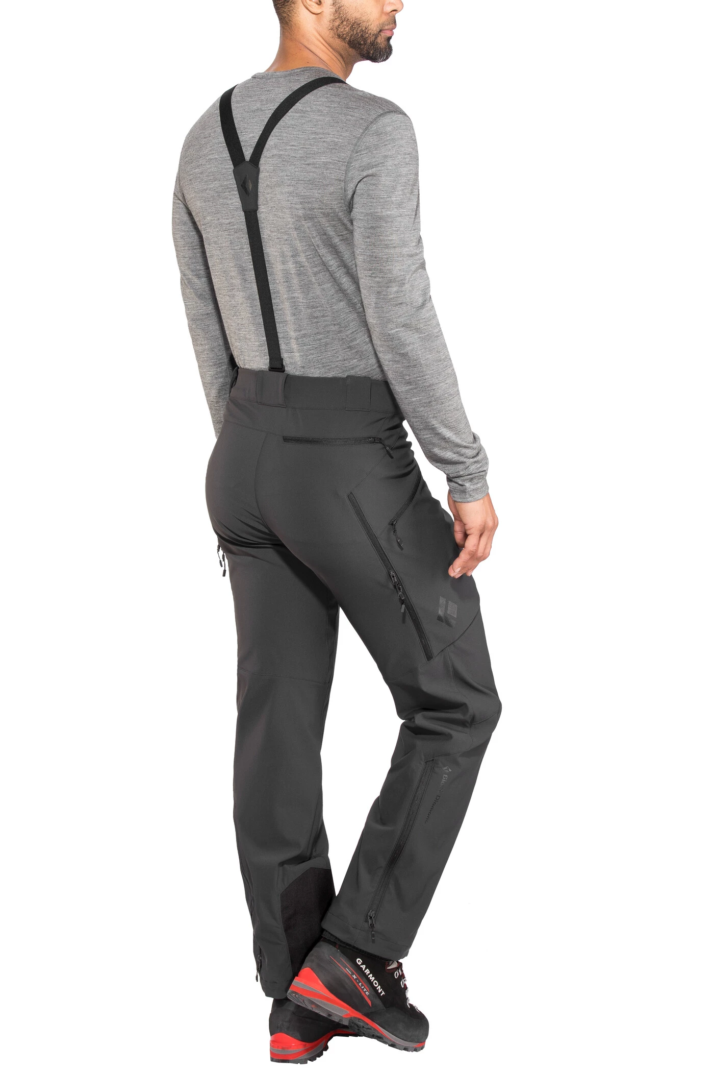 Black Diamond Dawn Patrol Pantalon Homme, gris 4 Black Diamond Dawn Patrol Pantalon Homme, gris - Image 2