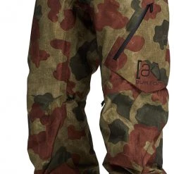 Burton Cyclic Pantalon Gore-Tex Homme, vert -Pantalons Homme Soldes burton cyclic pants gore tex men martini olive telo camo 3 1