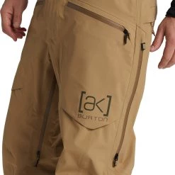 Burton Hover Pantalon 3 couches Gore-Tex Pro Homme, beige -Pantalons Homme Soldes burton hover 3 layer pants gore tex pro men kelp 6