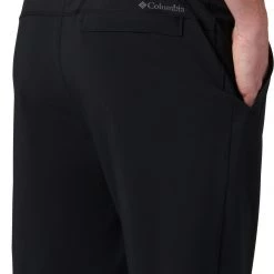 Columbia Lodge Woven Jogger Pantalons Homme, noir -Pantalons Homme Soldes columbia lodge woven jogger pants men black 4
