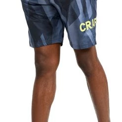 Craft Core Charge Short Homme, noir -Pantalons Homme Soldes craft core charge shorts men print urban black 4