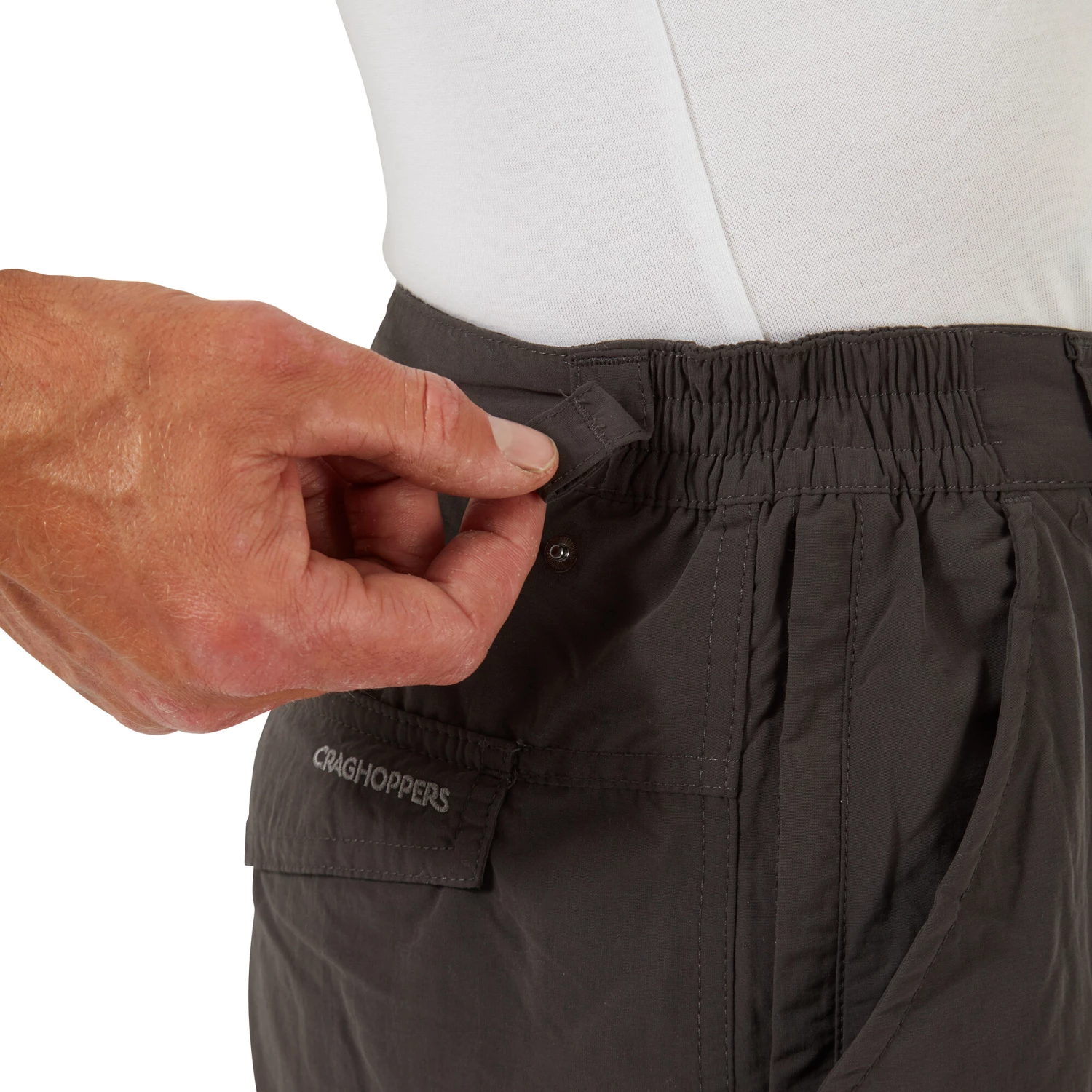 Craghoppers NosiLife Short cargo Homme, noir 8 Craghoppers NosiLife Short cargo Homme, noir - Image 6