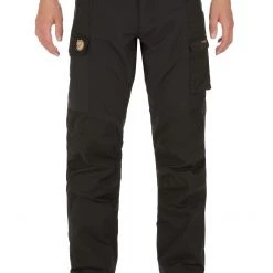 Fjällräven Abisko Pantalon Homme, noir -Pantalons Homme Soldes fjaellraeven abisko trousers men black 4 1