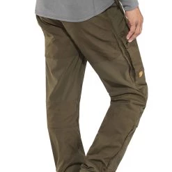 Fjällräven Lappland Pantalon hybride Homme, olive -Pantalons Homme Soldes fjaellraeven lappland hybrid trousers men dark olive 4 1