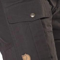 Fjällräven Nils Pantalon Homme, vert -Pantalons Homme Soldes fjaellraeven nils trousers men dark grey 5 1