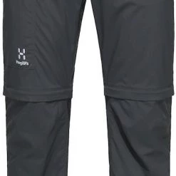 Haglöfs Lite Standard Pantalon à fermeture éclair Homme, gris