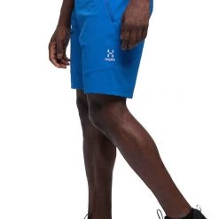 Haglöfs Lizard Short Homme, gris -Pantalons Homme Soldes hagloefs lizard shorts men storm blue 5