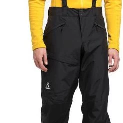 Haglöfs Lumi Loose Pantalon Homme, noir -Pantalons Homme Soldes hagloefs lumi loose pants men true black 3