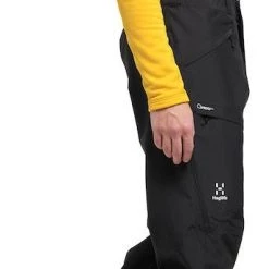 Haglöfs Lumi Loose Pantalon Homme, noir -Pantalons Homme Soldes hagloefs lumi loose pants men true black 5