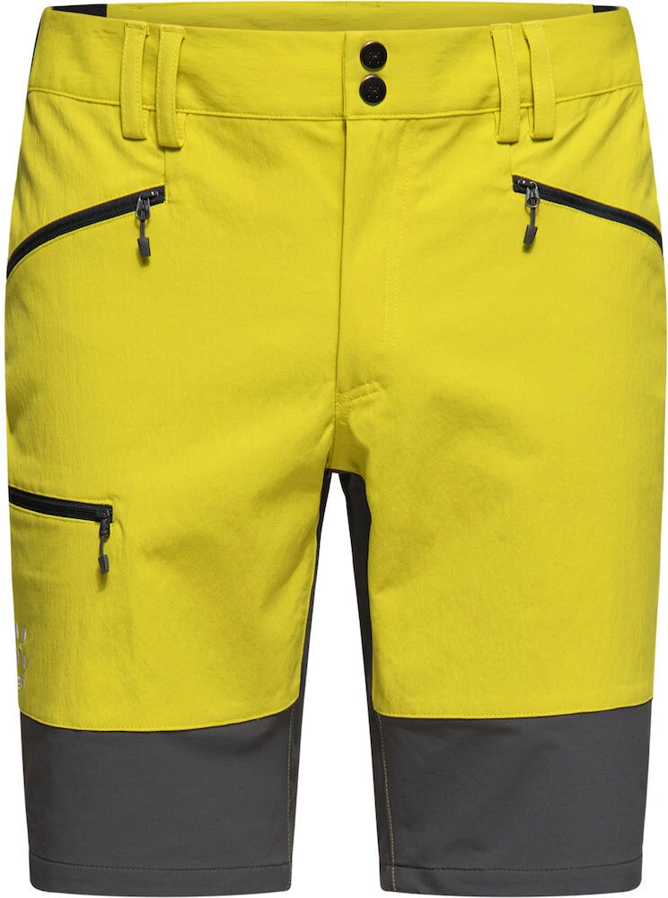 Haglöfs Mid Slim Short Homme, jaune/gris 3 Haglöfs Mid Slim Short Homme, jaune/gris