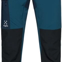 Haglöfs Rugged Slim Pantalon Homme, bleu/noir
