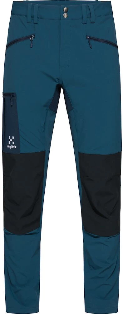 Haglöfs Rugged Slim Pantalon Homme, bleu/noir 3 Haglöfs Rugged Slim Pantalon Homme, bleu/noir