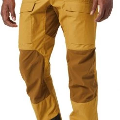 Helly Hansen Veir Tur Pantalon Homme, jaune -Pantalons Homme Soldes helly hansen veir tur pants men arrowwood 6 1