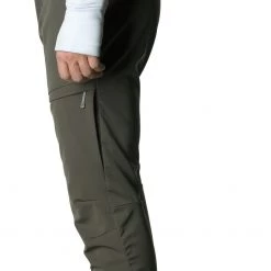 Houdini Motion Top Pantalon Homme, noir -Pantalons Homme Soldes houdini motion top pants men baremark green 4 1