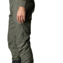 Houdini Pace Pants Men, olive -Pantalons Homme Soldes houdini pace softshell pants men baremark green 3