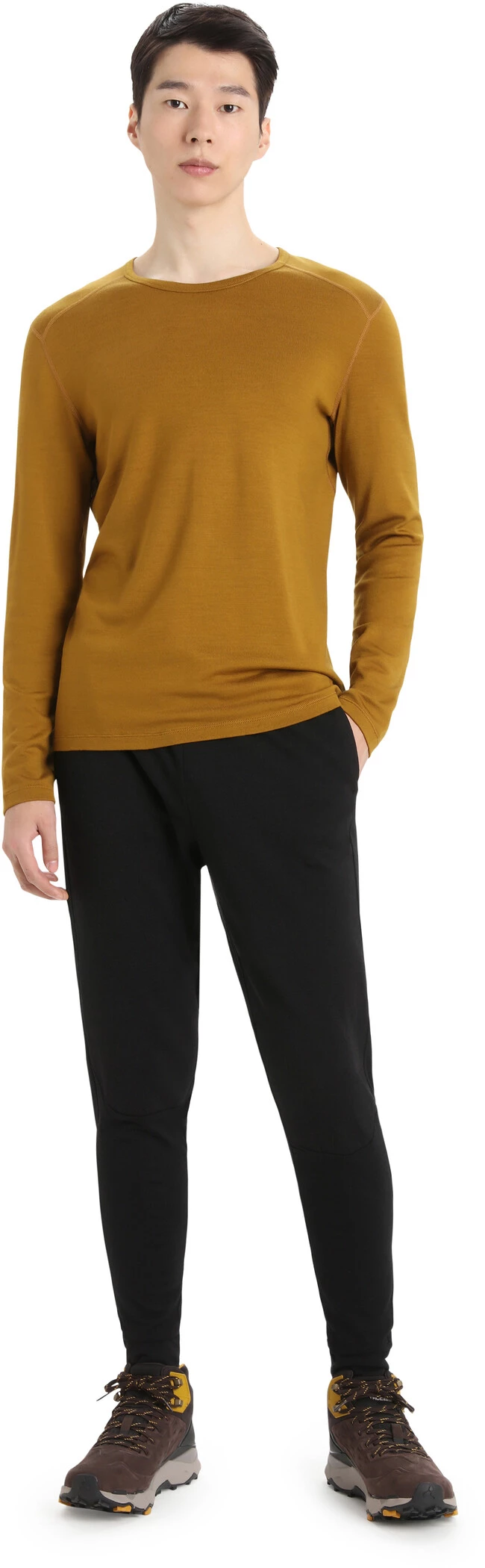 Icebreaker ZoneKnit Pantalon de jogging Homme, noir 6 Icebreaker ZoneKnit Pantalon de jogging Homme, noir - Image 4