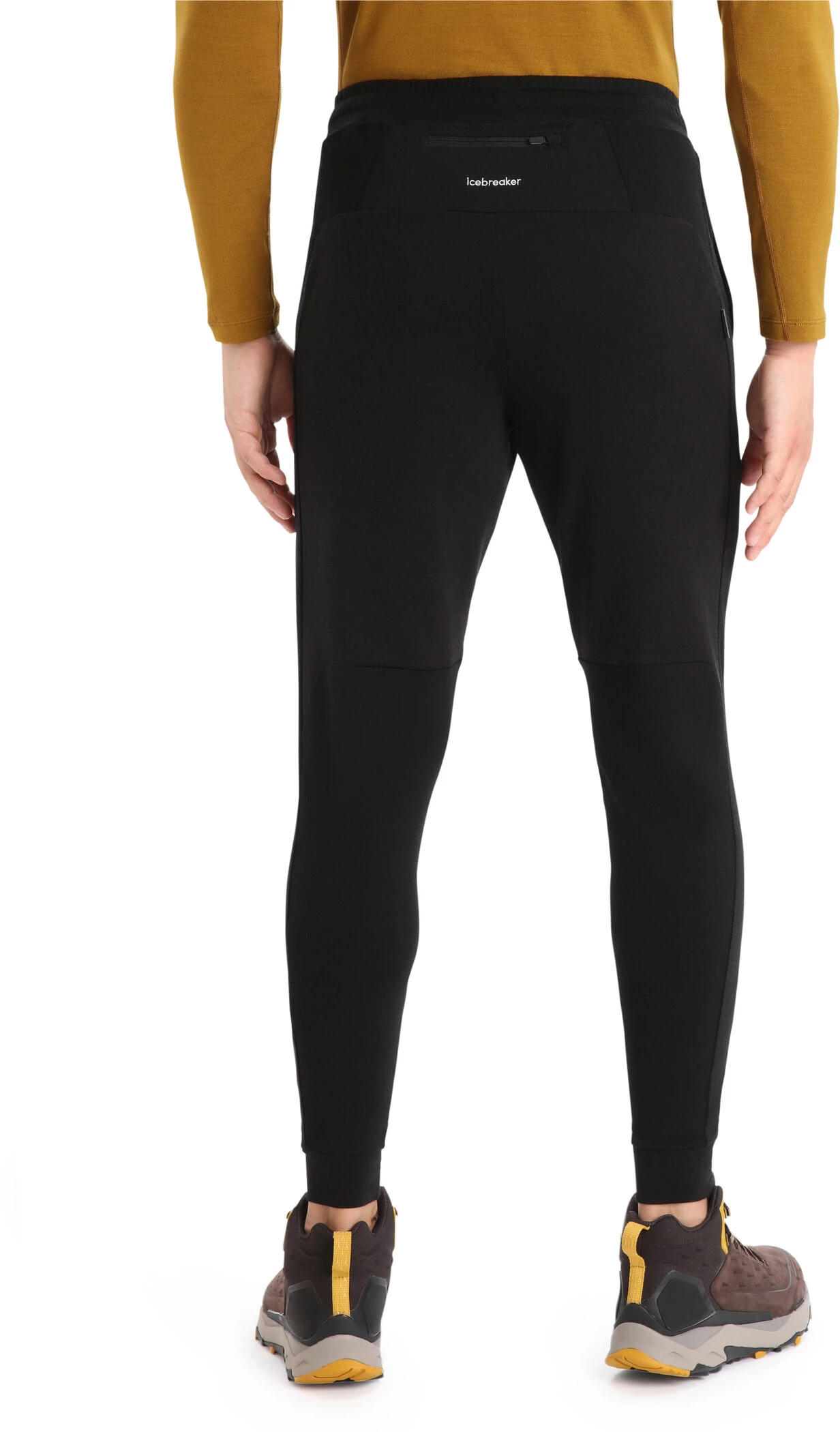 Icebreaker ZoneKnit Pantalon de jogging Homme, noir 7 Icebreaker ZoneKnit Pantalon de jogging Homme, noir - Image 5