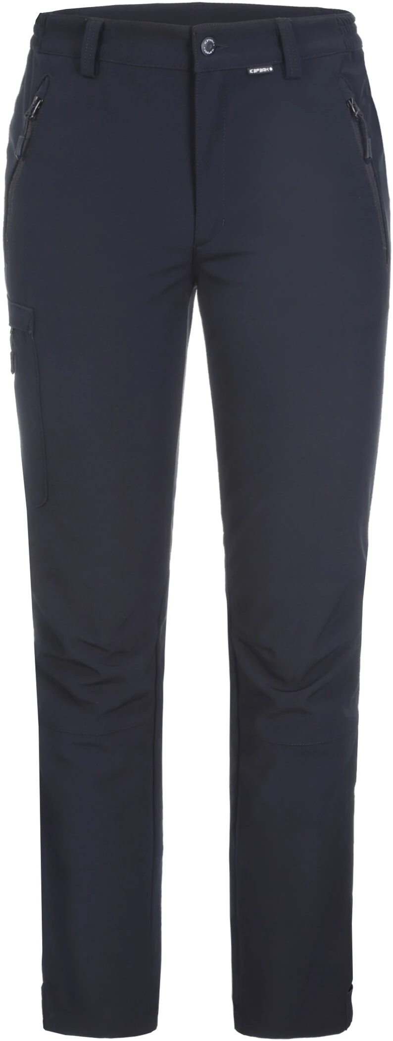 Icepeak Bouton Pantalon Softshell Homme, noir 3 Icepeak Bouton Pantalon Softshell Homme, noir