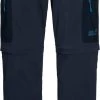 Jack Wolfskin Activate Light Pantalon à fermeture éclair Homme, bleu 2 Jack Wolfskin Activate Light Pantalon à fermeture éclair Homme, bleu -Pantalons Homme Soldes jack wolfskin activate light zip off pants men night blue 1