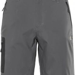 Jack Wolfskin Active Track Short Homme, gris