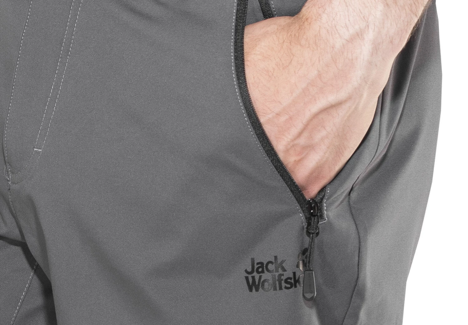 Jack Wolfskin Active Track Short Homme, bleu 7 Jack Wolfskin Active Track Short Homme, bleu - Image 5
