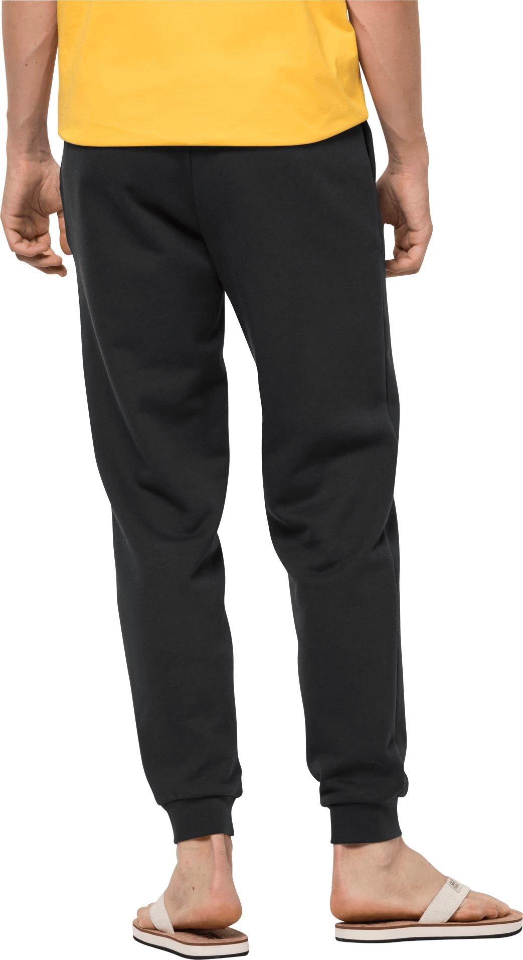 Jack Wolfskin Essential Pantalon de survêtement Homme, noir 5 Jack Wolfskin Essential Pantalon de survêtement Homme, noir - Image 3